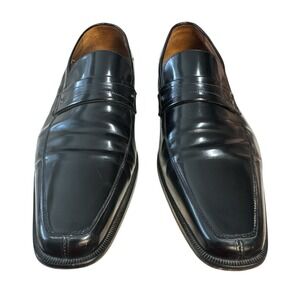 Mezlan Fresco Men's Black Leather Penny Loafers Dress Shoes Size 11M Classic